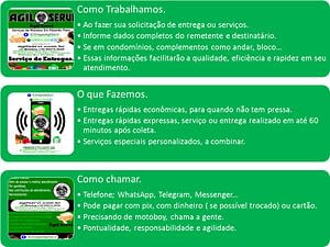 Agilservi Entregas Rápidas a opção eficiente em entrega de documentos, encomendas e serviços personalizados de motoboy aqui em Ribeirão Preto.