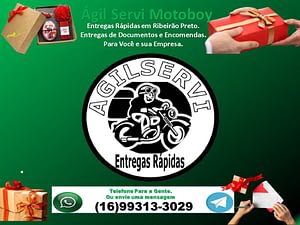 A Ágil Servi entregas rápidas especiais.