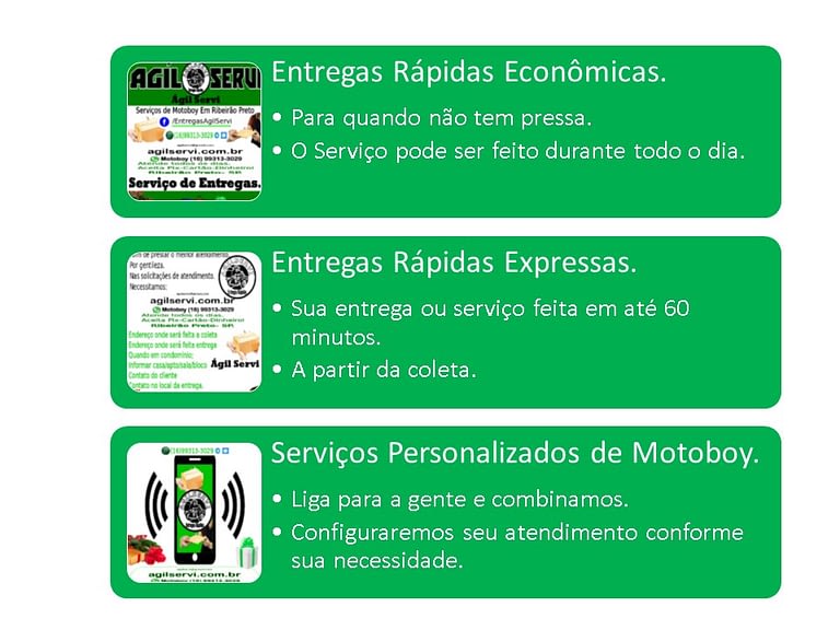 agil servi entrega