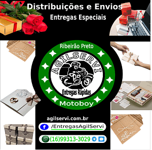Agilservi Entregas Rápidas a opção eficiente em entrega de documentos, encomendas e serviços personalizados de motoboy aqui em Ribeirão Preto.