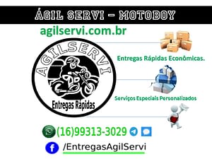 Agilservi Entregas Rápidas a opção eficiente em entrega de documentos, encomendas e serviços personalizados de motoboy aqui em Ribeirão Preto.