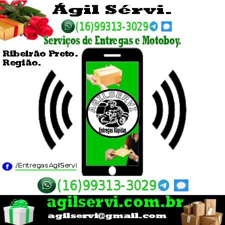 A Ágil Servi Entregas Rápidas Agiliza.