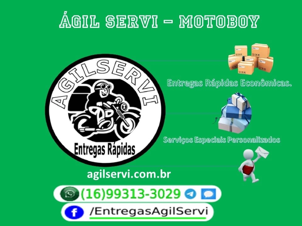ÁgilServi motoboy em Ribeirão Preto