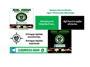 ágil servi_ serviços personalizados de motoboy em ribeirão preto